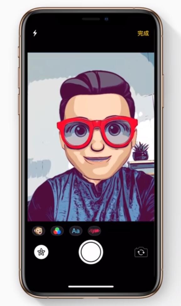 万荣苹果手机维修分享如何在 iPhone 12 上使用拟我表情拍摄照片 